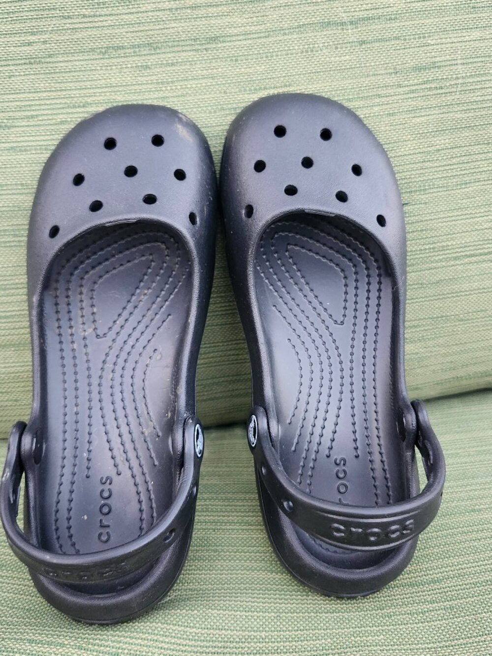 Crocs Classic Ballet Flat Black Women's Size 6